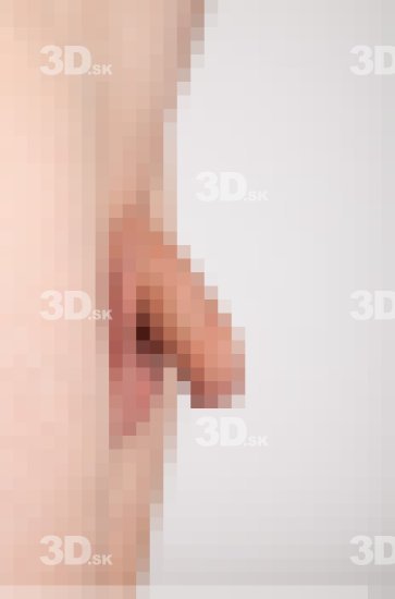 Penis Whole Body Man Nude Casual Average Studio photo references