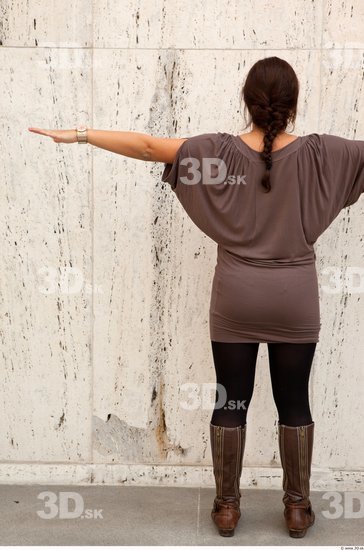 Whole Body Woman T poses Casual Average Street photo references