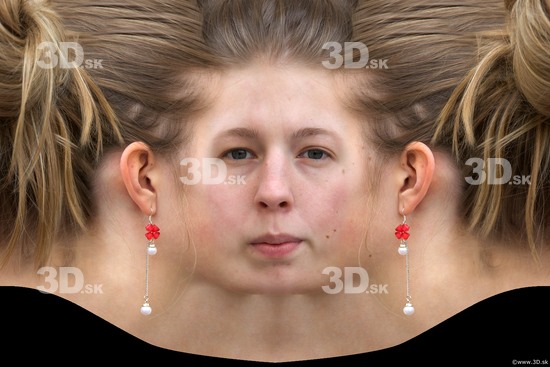 Head Woman White Slim
