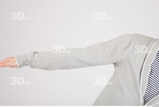 Arm Whole Body Man Asian Casual Sweater Slim Studio photo references