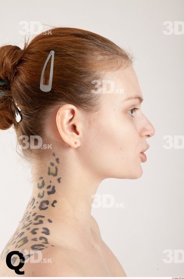 Head Phonemes Woman White Tattoo Slim