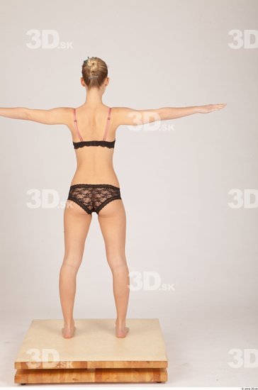 Whole Body T poses Underwear Studio photo references