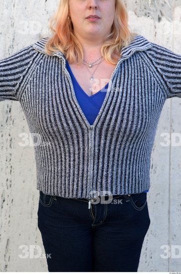 Upper Body Woman Casual Sweater Average Street photo references