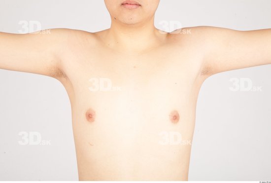 Chest Asian Nude Studio photo references