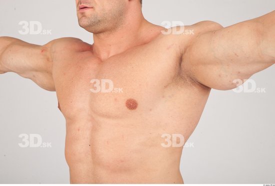 Chest Man White Nude Muscular