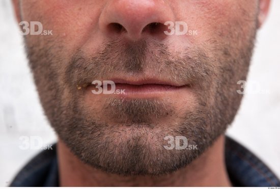 Mouth Man Casual Average Bearded Street photo references