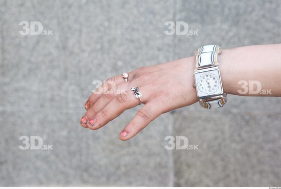 Hand Woman Casual Average Watch Street photo references