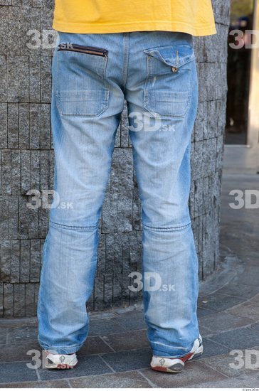 Leg Casual Jeans Average Street photo references