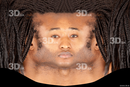 Head Man Black Average Head textures
