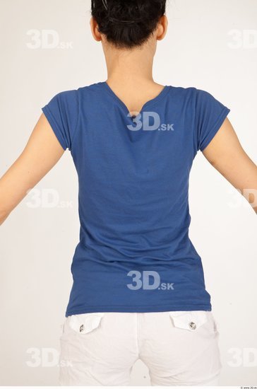 Upper Body Whole Body Woman Casual Shirt T shirt Slim Studio photo references