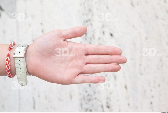 Hand Woman White Average Watch