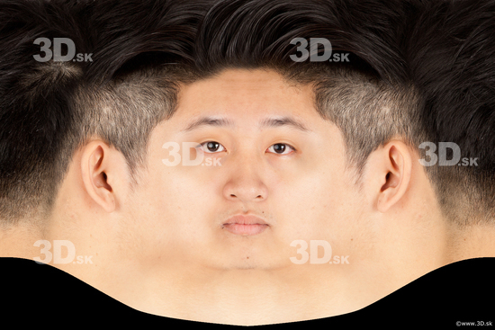 Head Man Asian Average Head textures