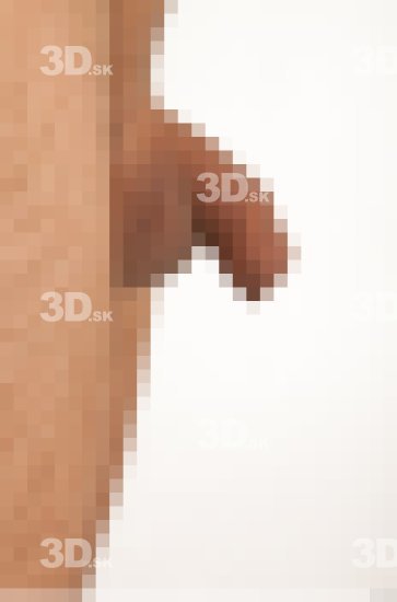 Penis Man Nude Slim Studio photo references