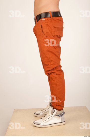 Leg Whole Body Man Casual Trousers Athletic Studio photo references
