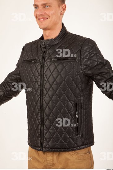 Upper Body Casual Jacket Athletic Studio photo references