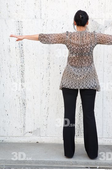 Whole Body Woman T poses Casual Average Street photo references