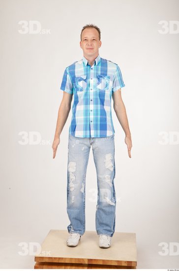 Whole Body Man Animation references Casual Average Studio photo references