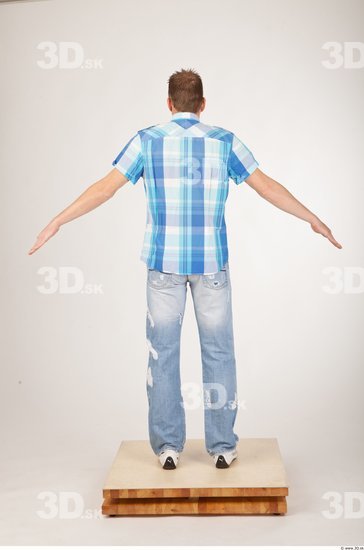 Whole Body Man Animation references Casual Average Studio photo references