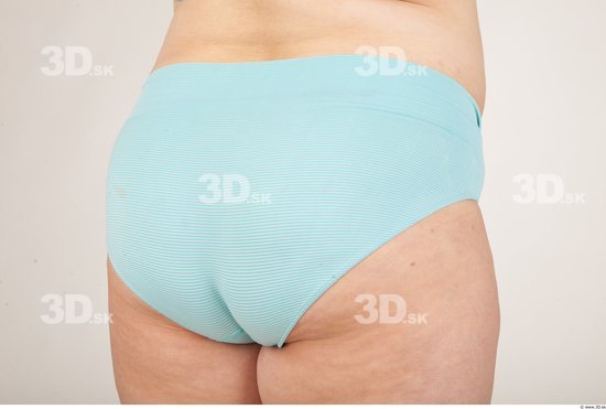 Bottom Woman Underwear Overweight Studio photo references