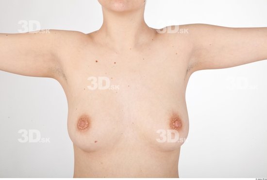 Breast Woman Nude Slim Studio photo references