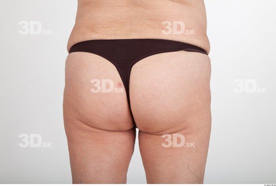 Bottom Woman Underwear Average Panties Wrinkles Studio photo references