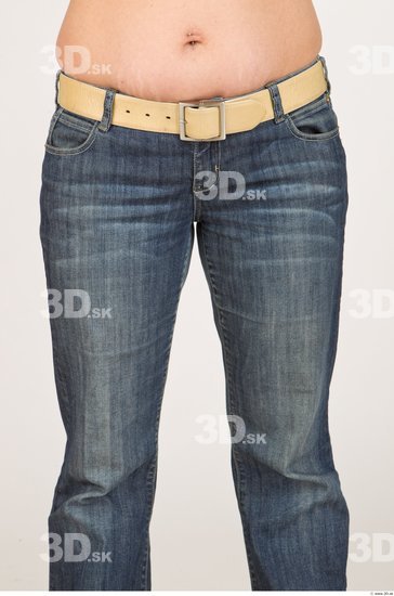 Thigh Woman Casual Jeans Average Studio photo references