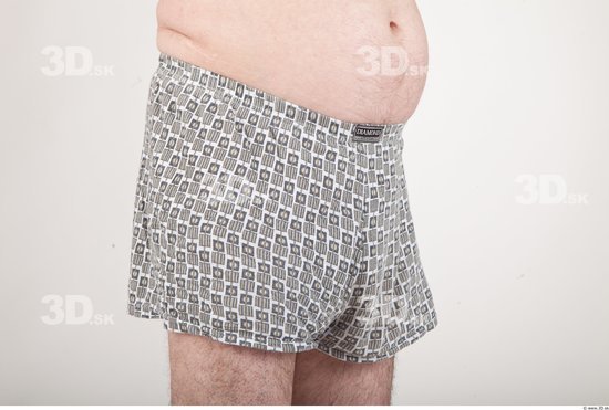 Hips Man Underwear Shorts Average Wrinkles Studio photo references