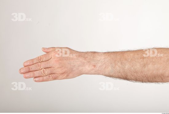 Hand Man Average Wrinkles Studio photo references