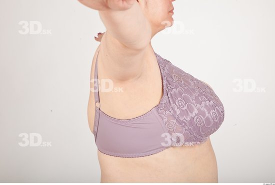 Breast Woman Underwear Bra Chubby Studio photo references