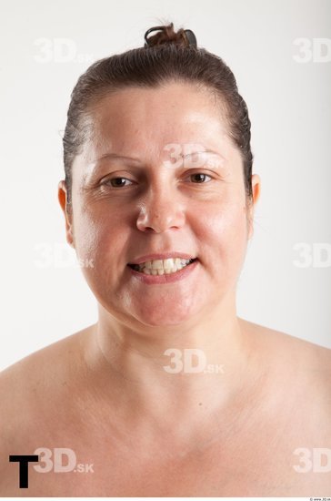 Head Phonemes Woman White Chubby