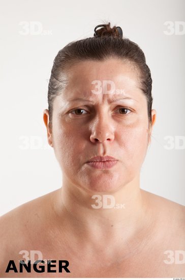 Head Emotions Woman White Chubby