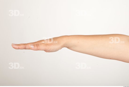 Hand Woman Nude Average Studio photo references