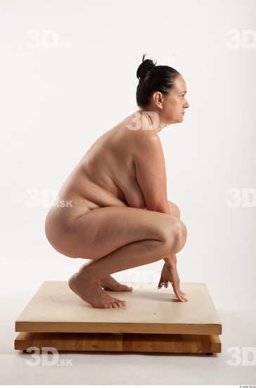 Whole Body Woman Other White Nude Average