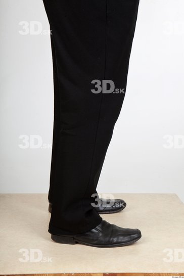 Calf Man Formal Trousers Average Studio photo references