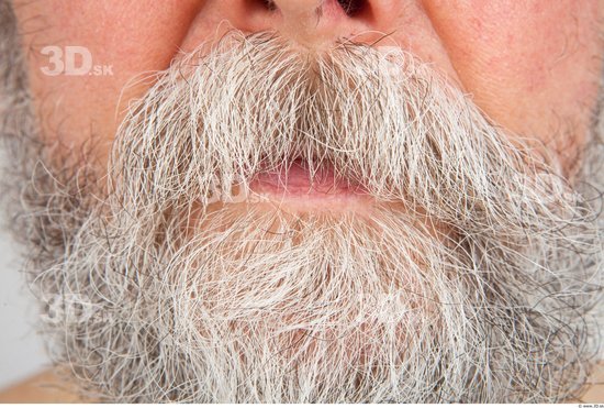 Mouth Man Average Bearded Studio photo references
