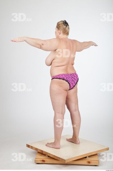 Whole Body Woman T poses Underwear Average Panties Studio photo references