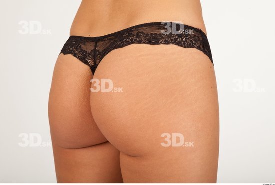 Bottom Hair Woman Underwear Slim Panties Studio photo references