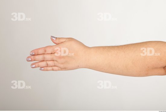 Hand Back Woman Nude Overweight Studio photo references