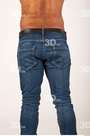 Thigh Man Casual Jeans Studio photo references