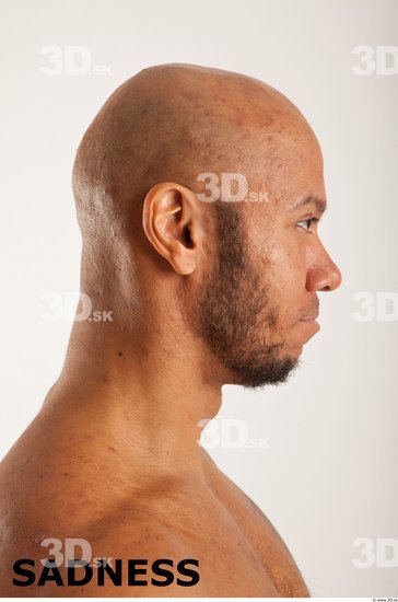 Head Emotions Man Another Muscular Bald