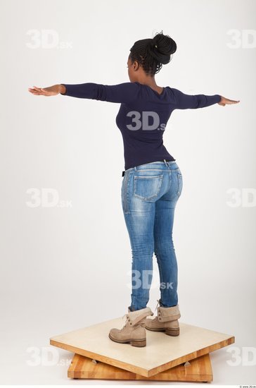 Woman Animation references T poses Casual Average Studio photo references