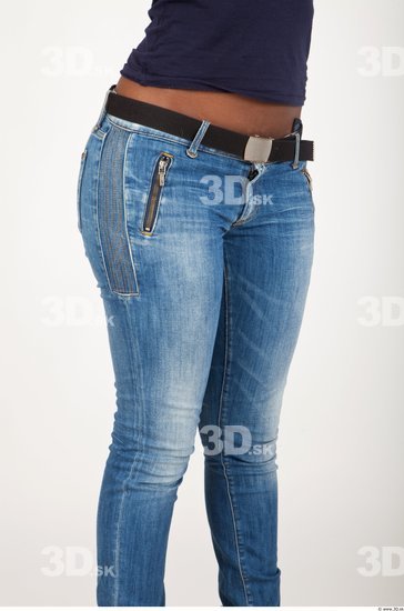 Thigh Woman Casual Jeans Average Studio photo references