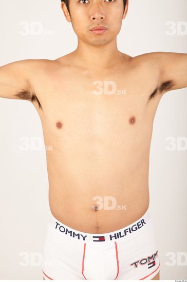 Upper Body Man Nude Average