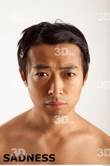 Head Emotions Man Asian Average