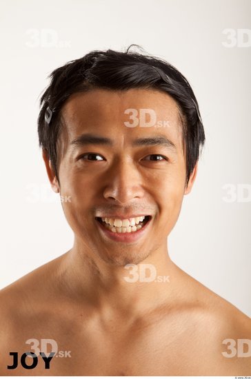Head Emotions Man Asian Average