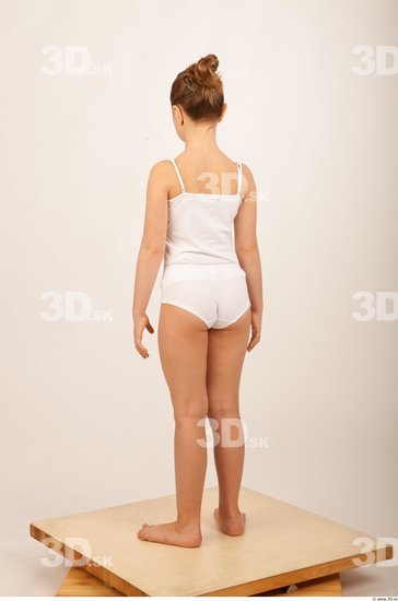 Whole Body Woman Animation references Underwear Slim Top Studio photo references