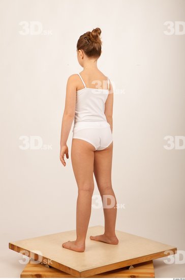 Whole Body Woman Animation references Underwear Slim Top Studio photo references