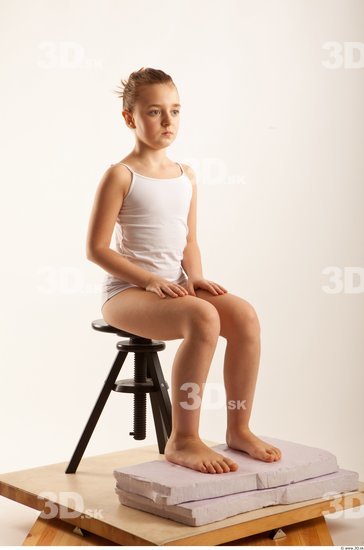 Woman White Female Studio Poses