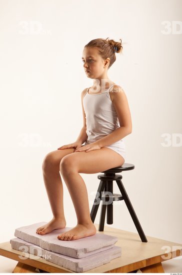 Woman White Female Studio Poses