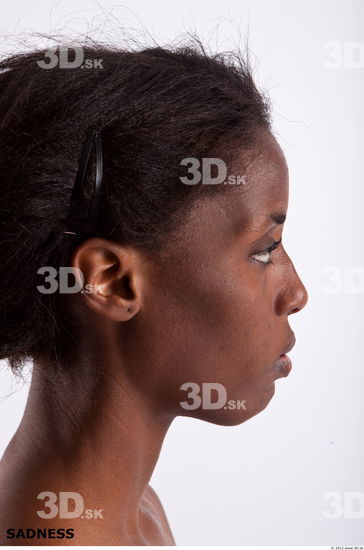 Head Woman Black Slim